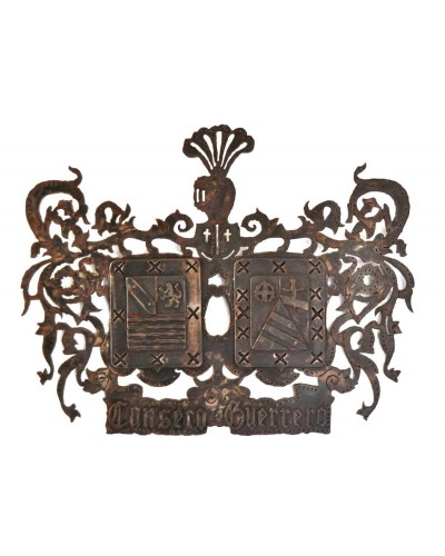 Escudo heráldico en forja ref.100320