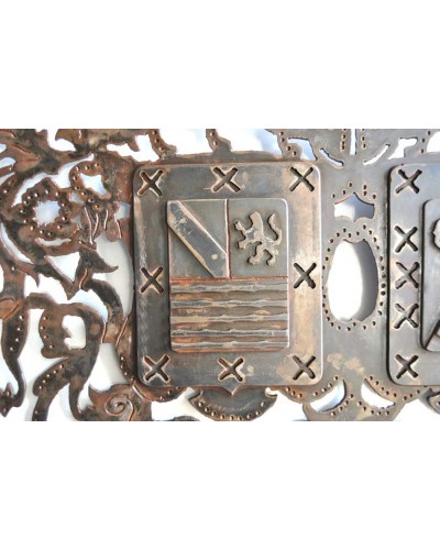 Escudo heráldico en forja ref.100320