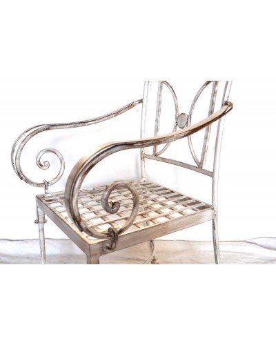 silla y sillon de forja ref.1115