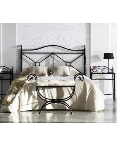 banqueta de forja ref.100508