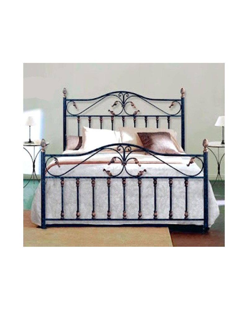 Cabecero de forja economico ref.100512