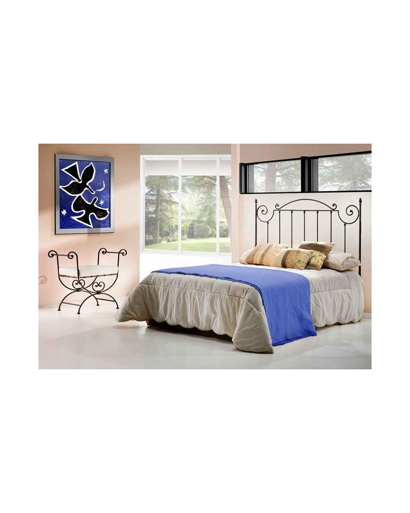 Cabecero de forja economico ref.100513