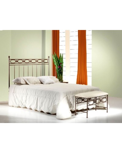 Cabecero de forja economico ref.100517