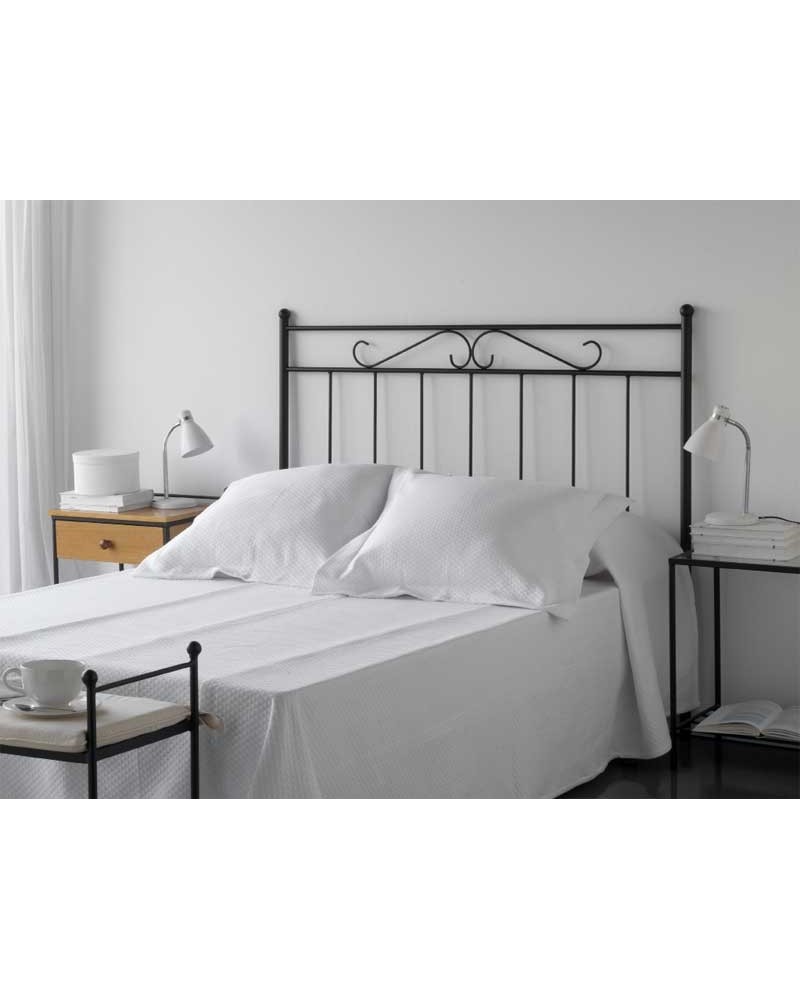 Cabecero de forja economico ref.100523