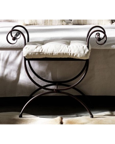 banqueta de forja ref.100562