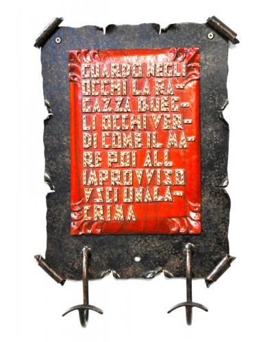 percha de forja ref.100604