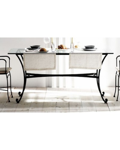 mesa en forja ref.100906