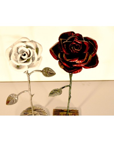 Rosa de hierro forjado ref.100859