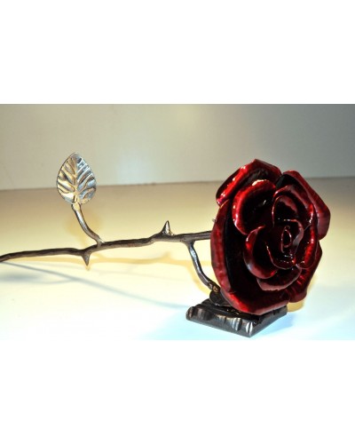 Rosa de hierro forjado  ref. 100912 - 1