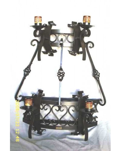 Aplique de forja rústico ref.MAY2122