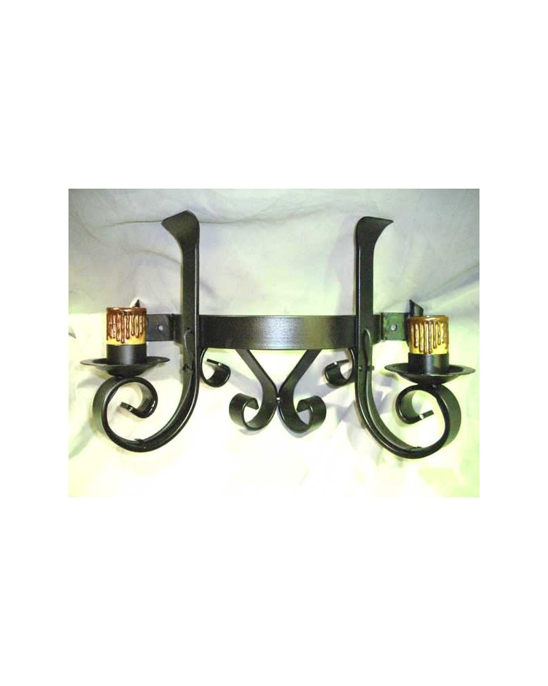 Aplique de forja rústico ref.MAYA-7