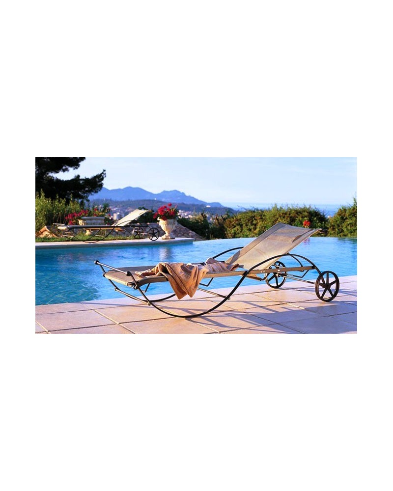 Tumbona de forja ref.101074 - 1