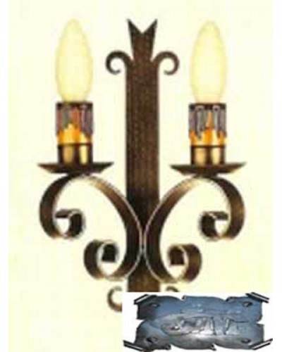 Apliques de forja rusticos ref.MAYA-2