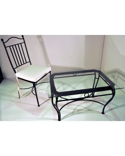 Mesa de comedor en forja ref.100886