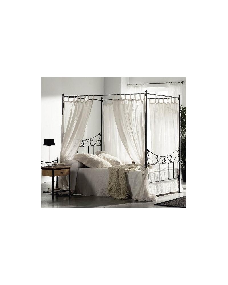 Cama con dosel en forja ref.100011 - 1