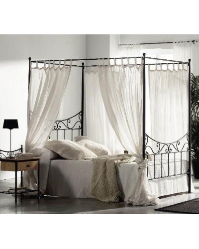 Cama con dosel en forja ref.100011 - 1