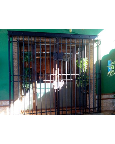 Cancela de hierro forjado ref. 101110 - 1