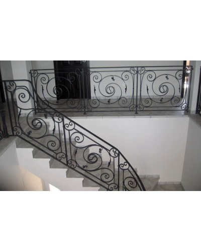 Barandilla de escalera forja ref.101112