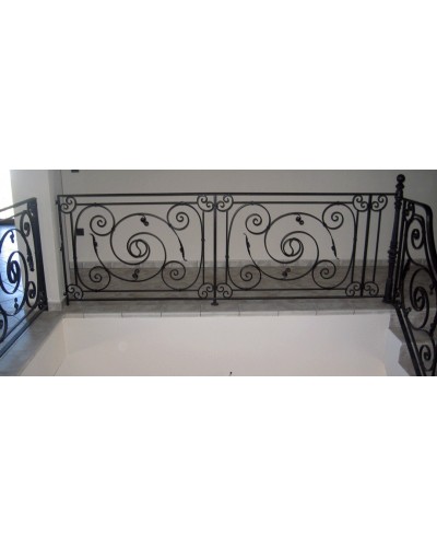 Barandilla de escalera forja ref.101112