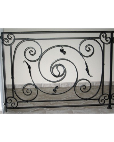 Barandilla de escalera forja ref.101112