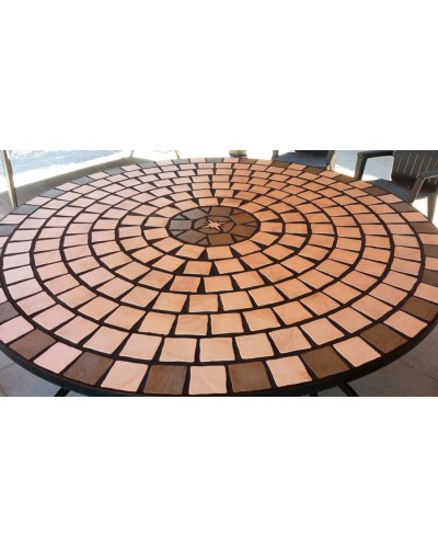 mesa de comedor en forja ref.100027