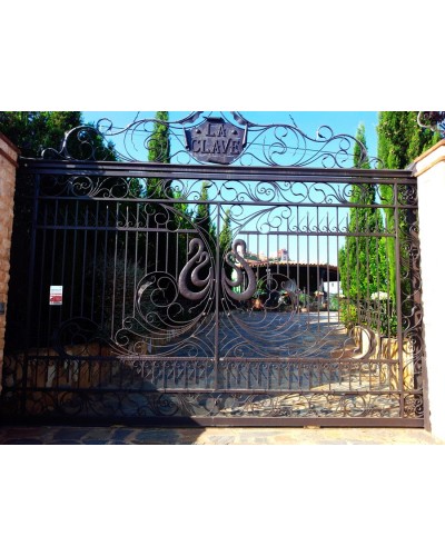 Cancela de forja ref. 101127 - 1