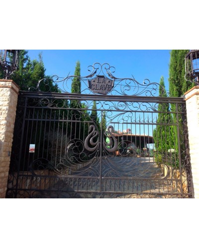 Cancela de forja ref. 101127 - 2