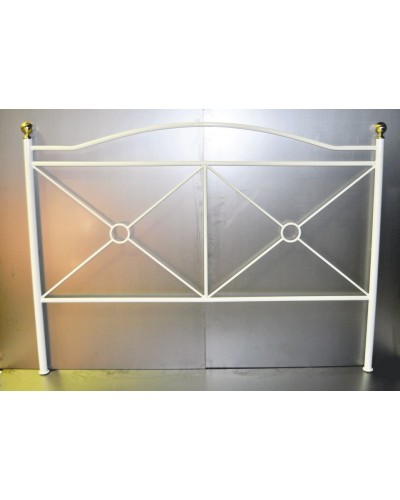 Cabecero de forja economico ref.100506