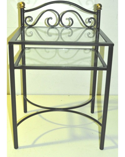 Mesita de noche en forja ref.101249 - 1