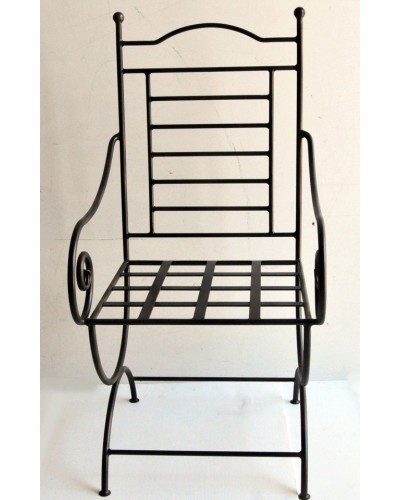 Silla y sillón de forja ref.100285
