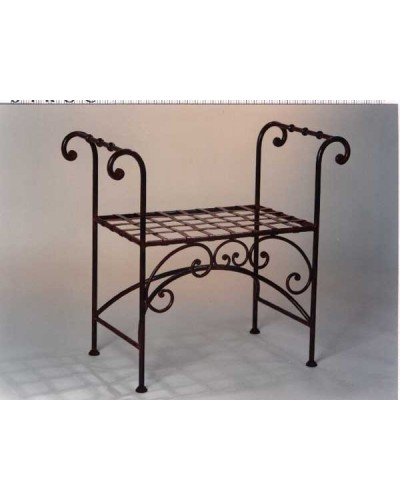 banqueta de forja ref.MAY1104