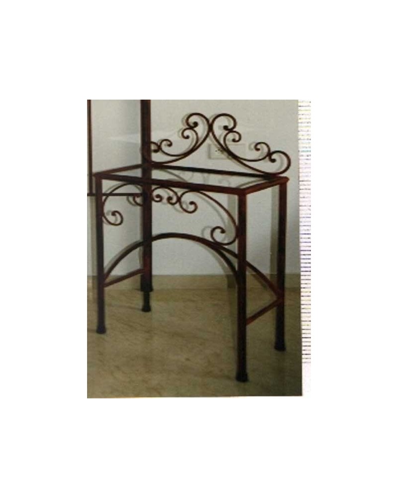 Mesita de noche de forja ref.MAY2315