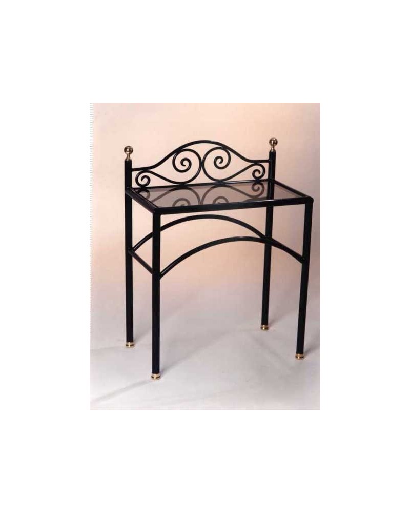 Mesita de noche de forja ref.MAY2319