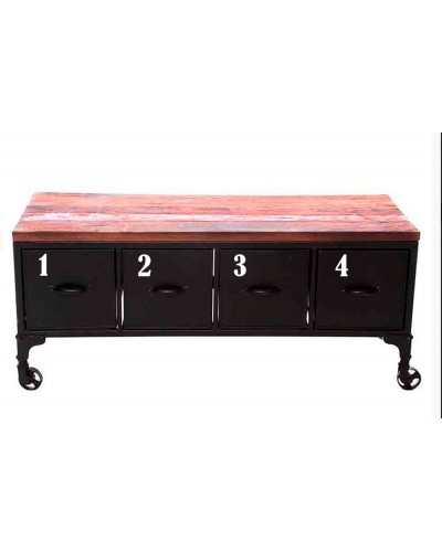 Aparador-Mueble de television  industrial ref.200007 - 1