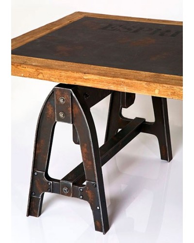mesa de forja  estilo industrial  ref 200015