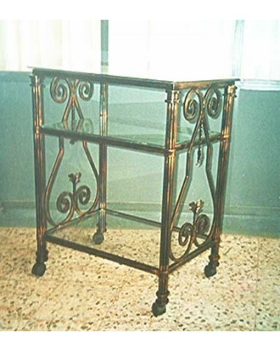 mesa de television en forja ref.MAY2312