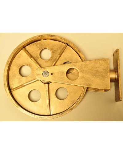 Ruedas fijas y giratorias de estilo vintage ref.200053 - 2