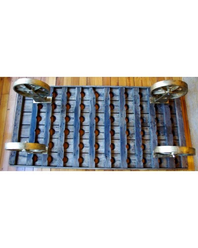 Ruedas fijas y giratorias de estilo vintage ref.200053