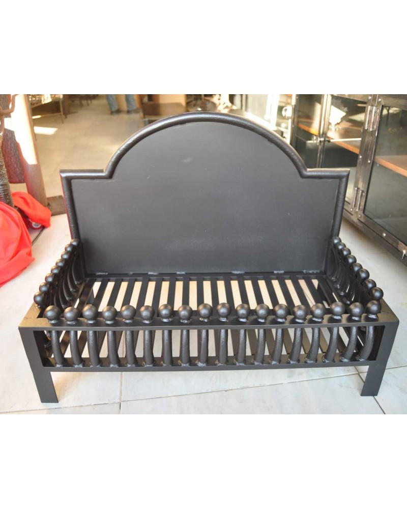 Parrilla Pesada Para Chimenea Con Tondino – Ideal Para Leña Y Crear Ambiente Cálido En Interiores