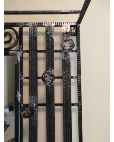 Recibidor y espejo de forja ref. 300043