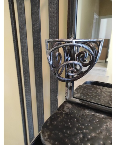 Recibidor y espejo de forja ref. 300043