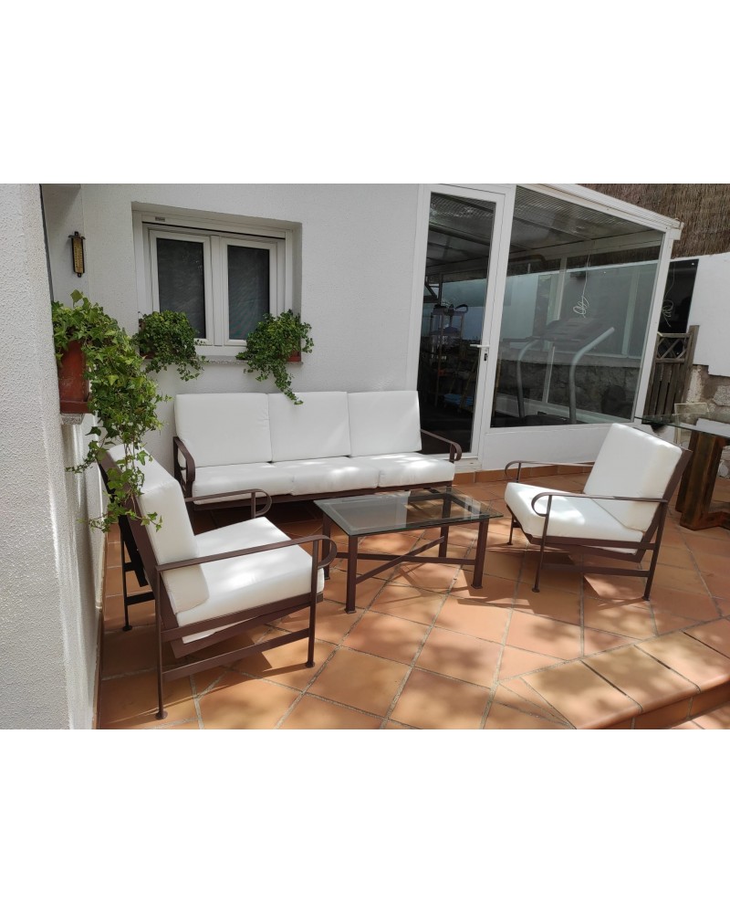 Conjunto de sofá de forja ref. 300069 - 1