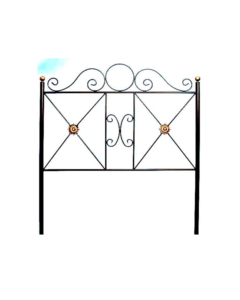 Cabecero de forja ref.MAY100061