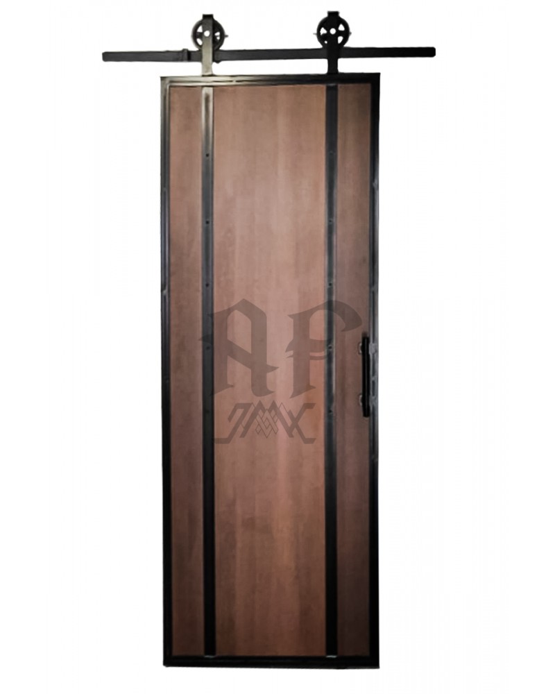 Puerta lista para su montaje.
