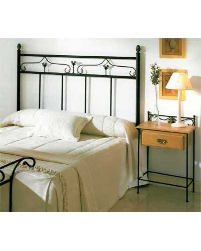 Cabecero de forja economico ref.MAY100111