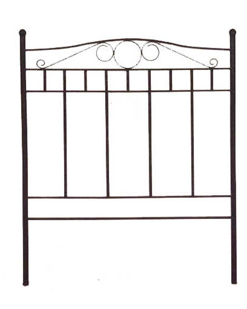 Cabecero de forja economico ref.MAY100112