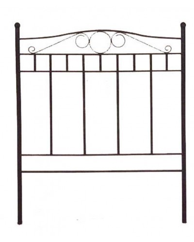 Cabecero de forja economico ref.MAY100112