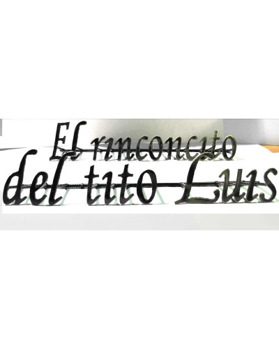 composicion de letras en forja ref.MAY6027