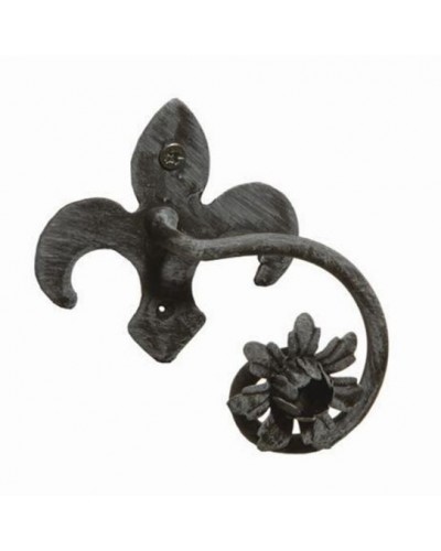 Alzapaño de cortina en forja ref.100209