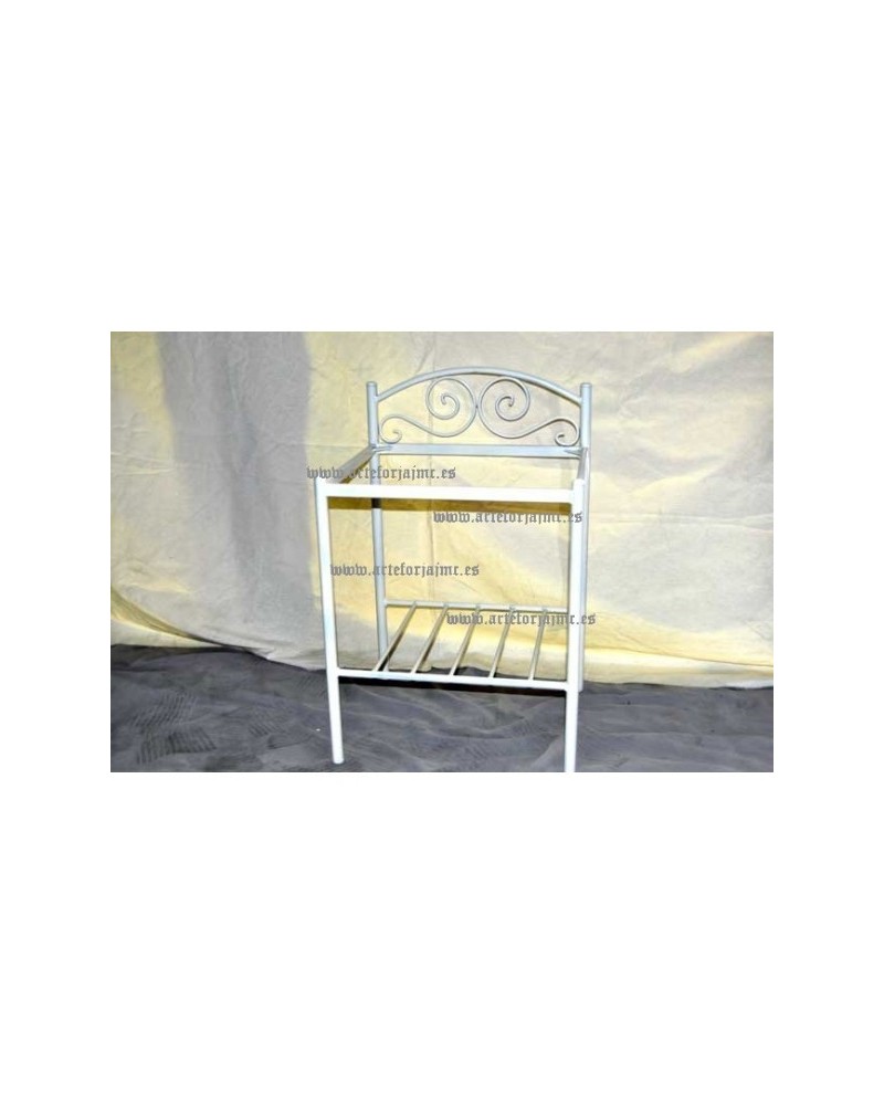 Mesita de noche de forja ref.16016